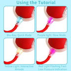 Interactive Cat Toy Ball, Smart Self Rolling Interactive Ball 