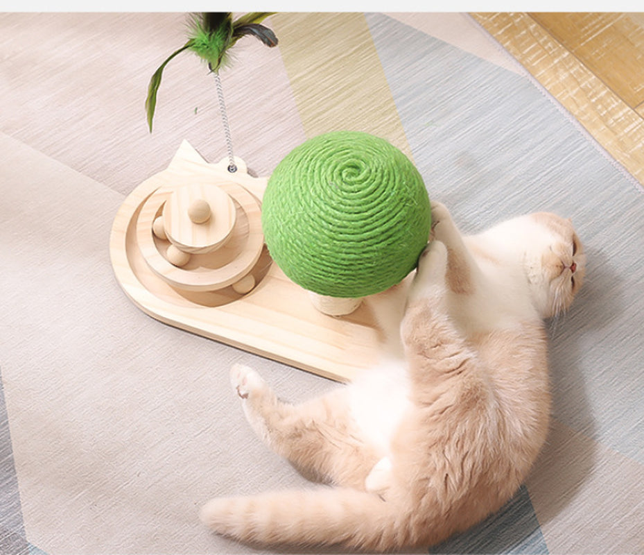 Pet Cat Tree Toys Cat Scratch Post 