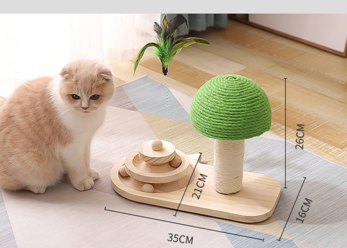 Pet Cat Tree Toys Cat Scratch Post 